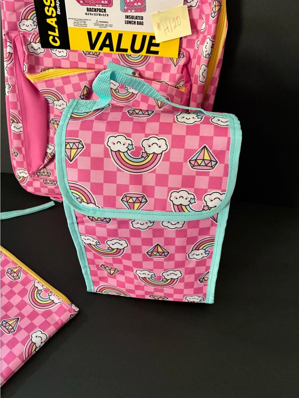Back to School - Rainbows backpack bundle
